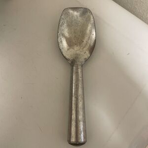 Vintage Unbranded Aluminum Ice Cream Scoop Spade Spatula 8.6” Long